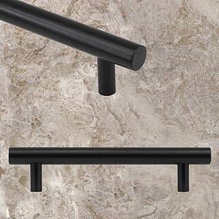 10 Adet RoseMary Mobilya Mutfak Çekmece Dolap Kapak Kulpu Kulbu 128 mm Mat Siyah Metal Kulp (10 ADET)