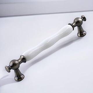 Aruh Porselen Antik Nikel Kulp 160 mm Mobilya Çekmece Mutfak Dolabı Dolap Kapak Kulpları Kulb Kulpu