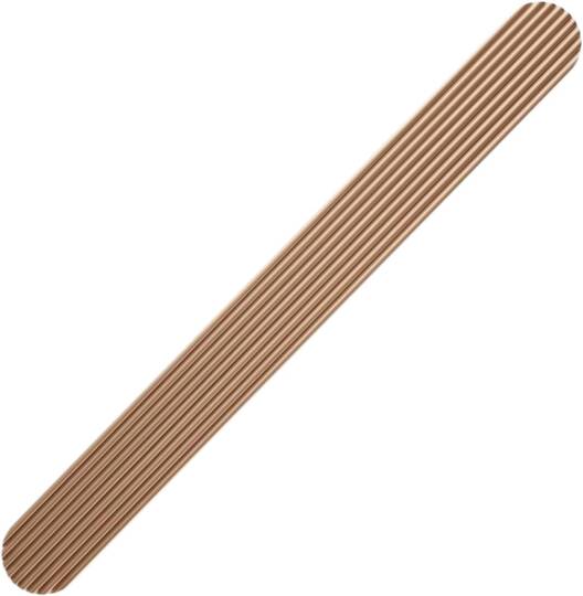 Aytuğ Geniş T Çizgili Oval Rose (Gül) Çekmece Kulp 480 mm Modern Dolap Kapak Kulbu Şık Tasarım