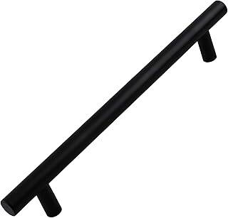 Çubuk Mobilya Mutfak Dolap Dolabı Çekmece Kulpu Kulbu -Mat Siyah Metal (128 MM-12.8 CM) Kulpları - 1