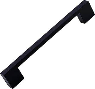 Dar Köprü Kulp 128 mm Mat Siyah Metal Mobilya Mutfak Çekmece Dolap Dolabı Kapak Kulbu Kulpu 12.8 cm