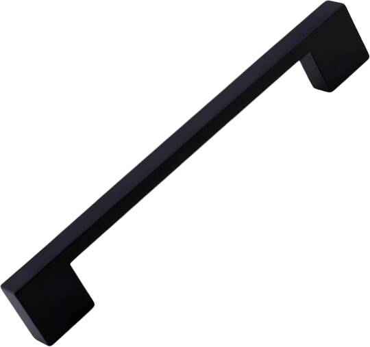 Dar Köprü Kulp 128 mm Mat Siyah Metal Mobilya Mutfak Çekmece Dolap Dolabı Kapak Kulbu Kulpu 12.8 cm