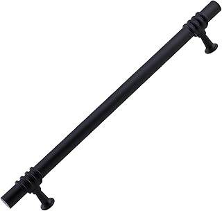 Eylül (224 mm - 22.4 cm) Siyah Metal Mobilya Mutfak Çekmece Dolap Dolabı Kapak Kulbu Kulpu Kulpları
