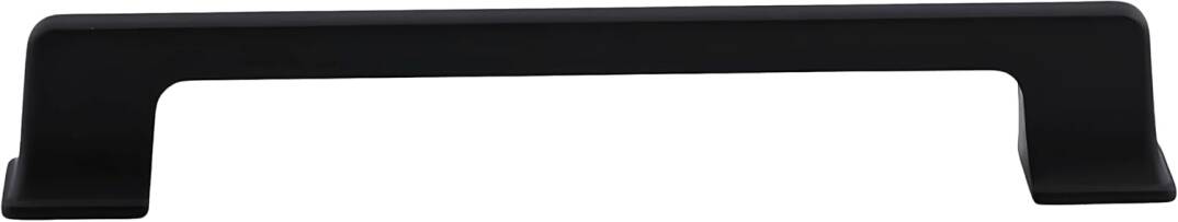 Gediz Metal Mat Siyah Kulp 224 mm 22.4 cm Mobilya Çekmece Mutfak Dolabı Dolap Kapak Kulp Kulb Kulpu - 1