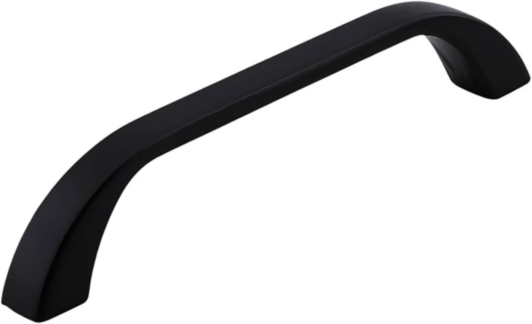Göksu Kulp 96 mm Siyah Metal Mutfak Mobilya Çekmece Mutfak Dolap Dolabı Kulpları Kapak Kulbu 9.6 cm - 1