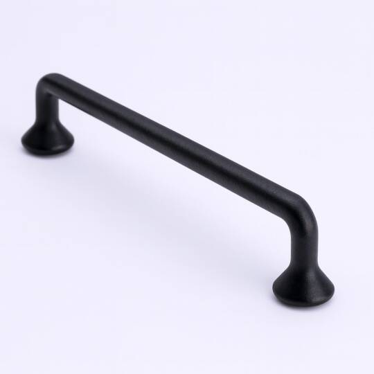 İncir Siyah Metal Kulp (224 MM 22.4 CM) Kulbu Kulpu Mobilya Çekmece Dolap Kulpları Mutfak Dolabı