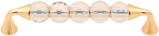 İris Kristal Kulp Altın 128mm (2 Adet)