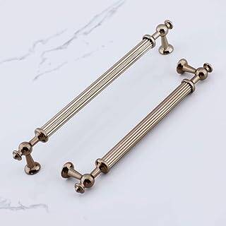 Nesil Çizgili 224 mm Bronz Metal Kulp Mobilya Çekmece Mutfak Dolabı Dolap Kulpları Kulpu Kulpları