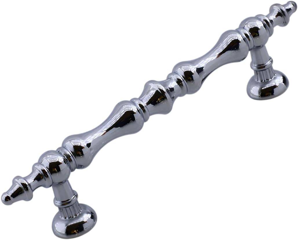 Nilay Parlak Krom Metal Kulp 96 mm - 9.6 cm Mobilya Çekmece Mutfak Dolabı Dolap Kulpları Kulbu Kulpu - 1