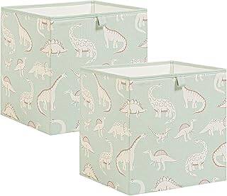 Ocean Home Textile 2li Çocuk Odası Dinozor Kutu Set 33 x 30 x 33 cm