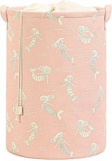 Ocean Home Textile Çocuk Odası Ağzı Büzgülü Deniz Kızı Oyuncak Sepeti 36 x 48 cm - 1