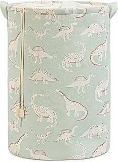 Ocean Home Textile Çocuk Odası Ağzı Büzgülü Dinozor Oyuncak Sepeti 36 x 48 cm - 1