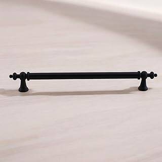 Osmanlı (160 mm - 16 cm) Mat Siyah Metal Mobilya Mutfak Çekmece Dolap Dolabı Kulbu Kulpu Kulpları - 1