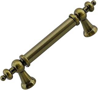 Osmanlı (96 mm - 9.6 cm) Antik Sarı Metal Mobilya Mutfak Çekmece Dolap Dolabı Kulbu Kulpu Kulpları - 1