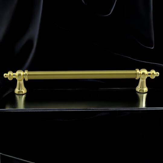 Osmanlı Metal Altın Kulp 192 mm 19.2 cm Mobilya Çekmece Mutfak Dolabı Dolap Kapak Kulplar Kulb Kulpu