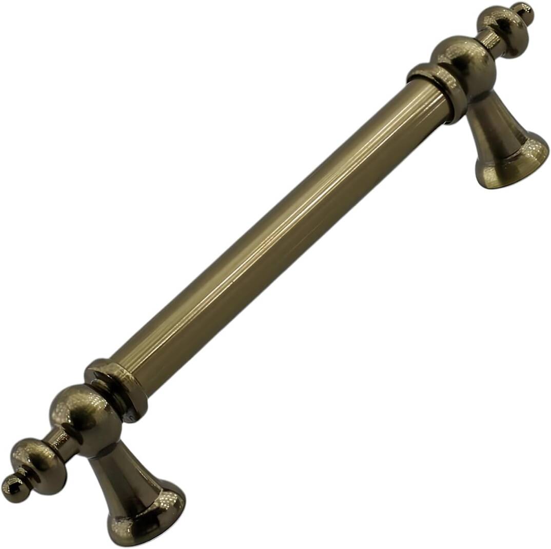 Osmanlı Metal Antik Sarı Kulp 160 mm 16 cm Mobilya Çekmece Mutfak Dolabı Dolap Kapak Kulb Kulpu - 1