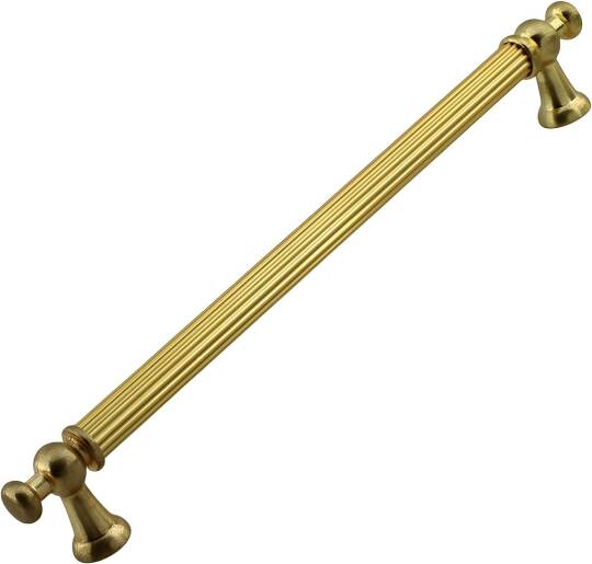 Osmanlı Metal Çizgili Altın Kulp 224 mm 22.4 cm Mobilya Çekmece Mutfak Dolabı Dolap Kapak Kulb Kulpu