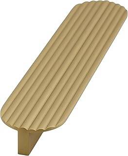 Teke Mat Altın Metal Kulp 224 mm 22,4 cm Mutfak Dolabı Kulbu Kulpu Mobilya Çekmece Dolap Kulpları