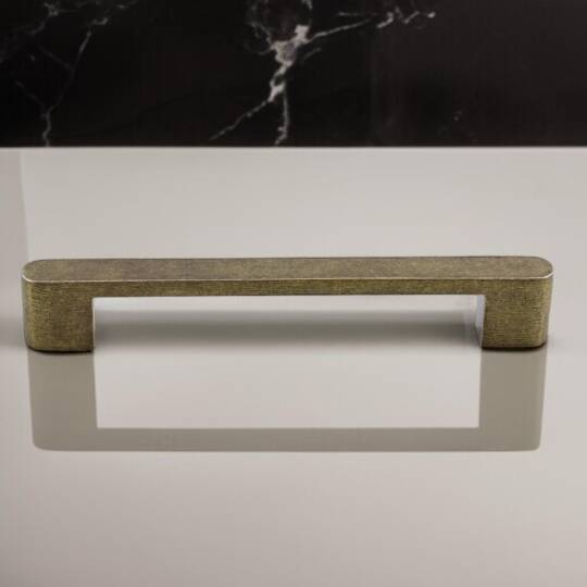 Uhud Kulp 128 mm Antik Sarı Metal Mutfak Mobilya Çekmece Mutfak Dolap Dolabı Kulpları Kapak Kulbu