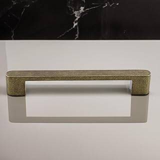 Uhud Kulp 128 mm Antik Sarı Metal Mutfak Mobilya Çekmece Mutfak Dolap Dolabı Kulpları Kapak Kulbu - 1