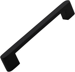 Uhud Kulp 128 mm Siyah Metal Mutfak Mobilya Çekmece Mutfak Dolap Dolabı Kulpları Kapak Kulbu 12.8 cm - 1