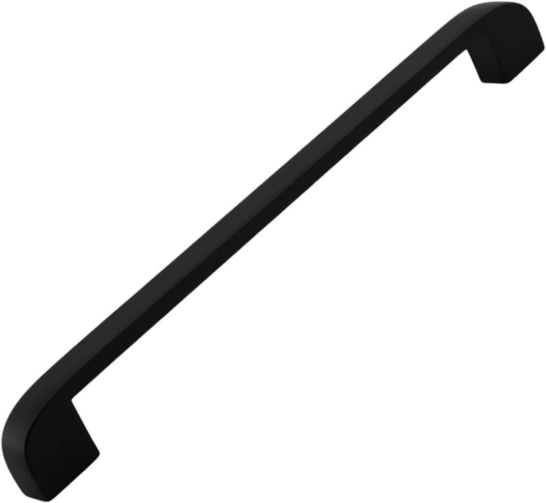 Zehra Kulp 224 mm Siyah Metal Mutfak Mobilya Çekmece Mutfak Dolap Dolabı Kulpları Kapak Kulbu 22.4 cm - 1